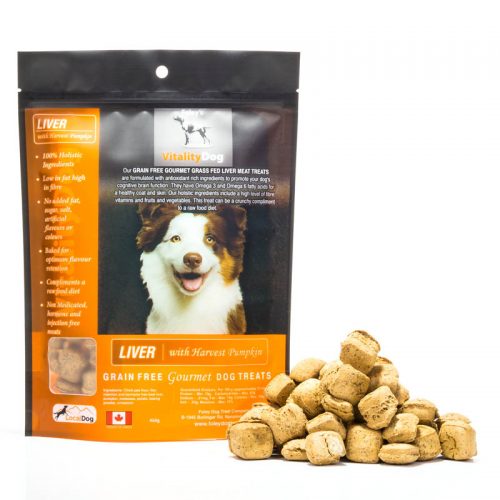 VitalityDog – Liver with Harvest Pumpkin