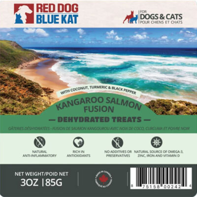 Red dog blue kat dog treat