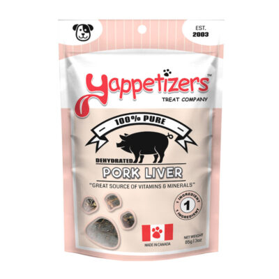 Dehydrated Pork Liver Dog Treats