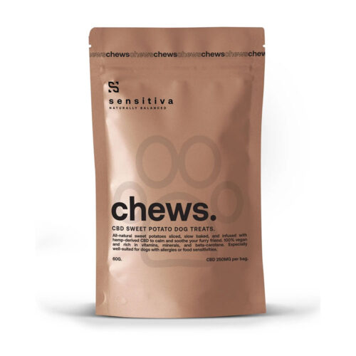 Sensitiva CBD Infused Sweet Potato Chews