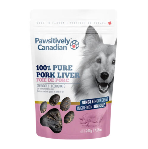 Pork liver dog treats